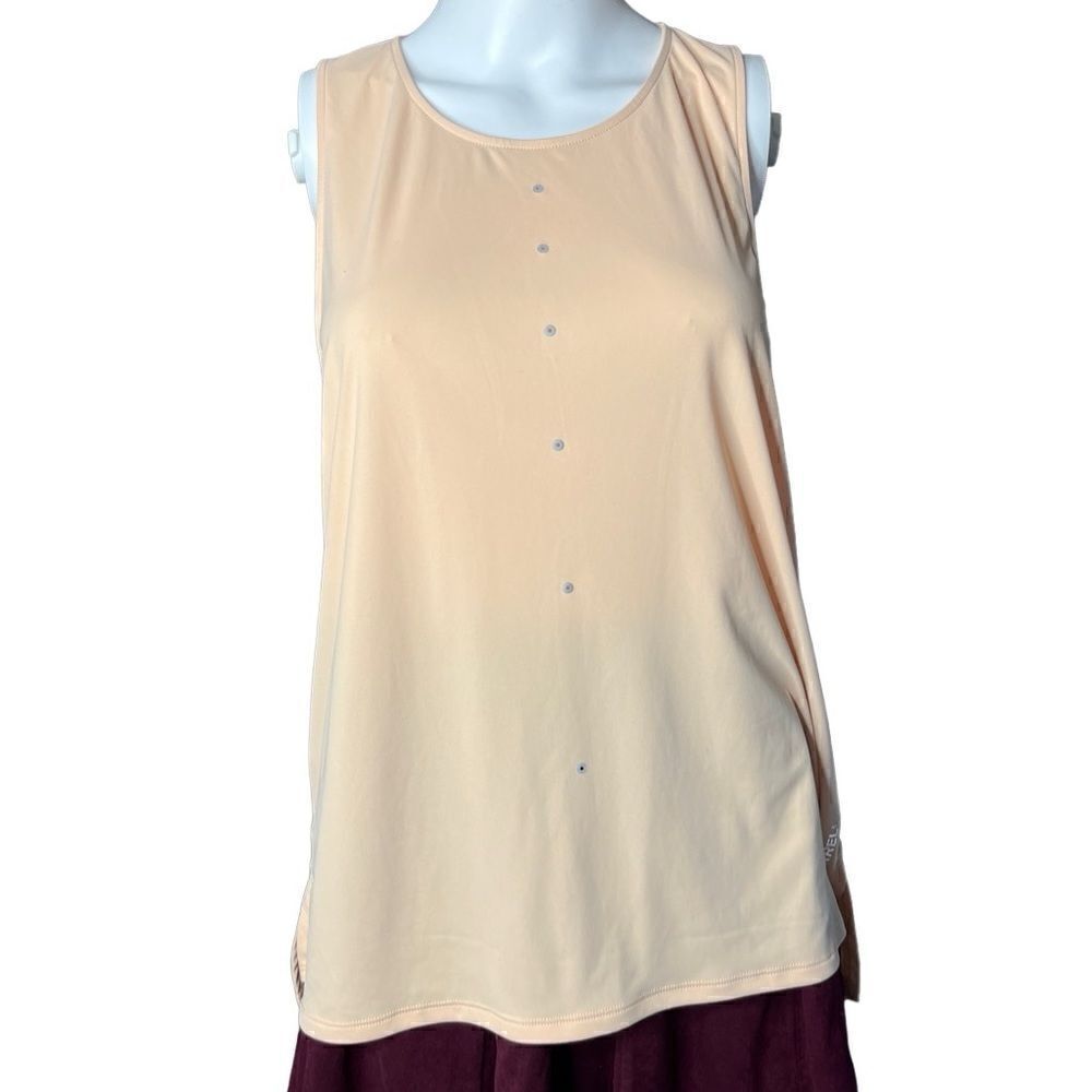 Merrell Racerback Athletic Tank Top Orange Peach Size Medium